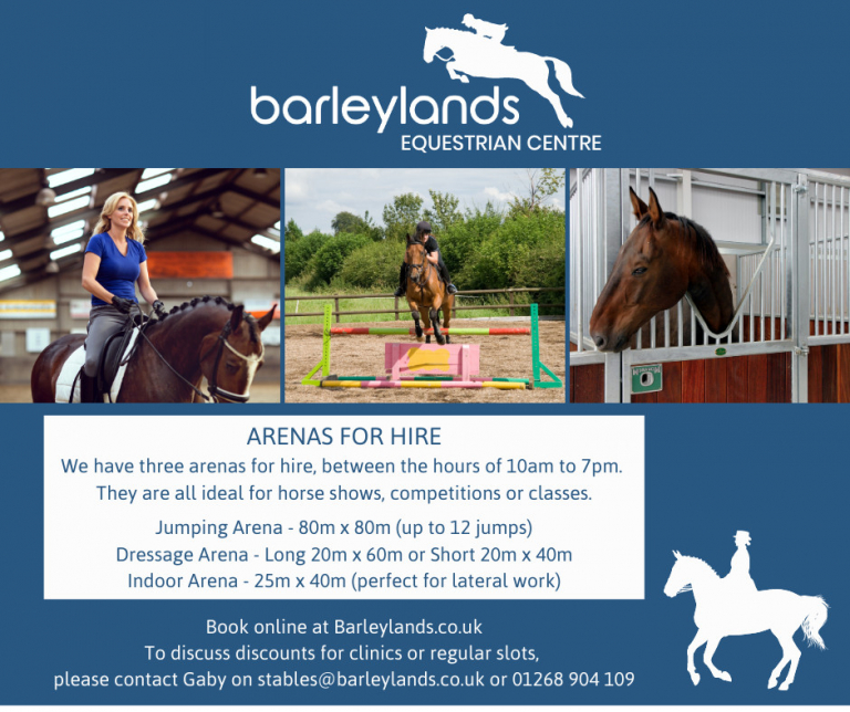 Copy of Equestrian Centre Poster 2020 new BBlue Barleylands