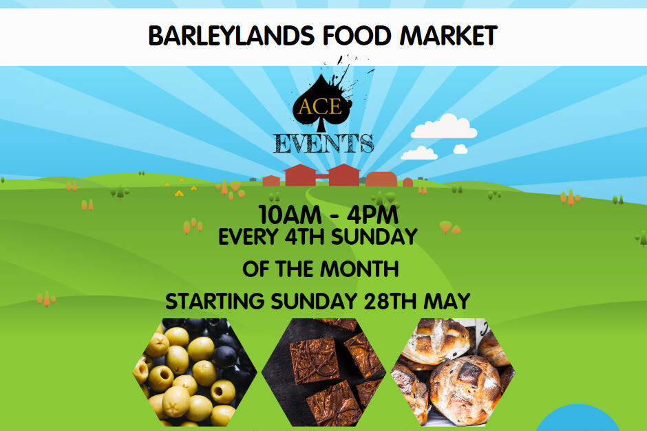 New Monthly Food Market 28th May Barleylands
